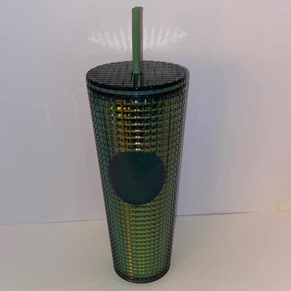 Starbucks Limited Edition 24oz Iridescent Studded Black-Gold Unicorn Tumbler